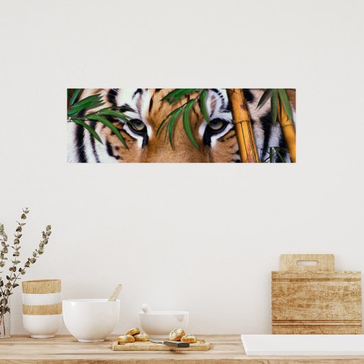 Poster tigre (Cuisine)