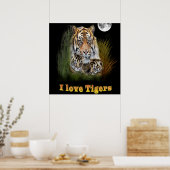 Poster tigre (Cuisine)