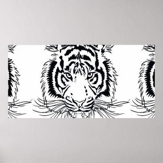 Poster tigre (Devant)