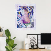 Poster Tigre (Bureau à domicile)