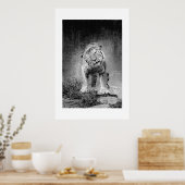 Poster Tigre Amur #3 (Cuisine)