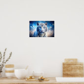 Poster Tigre blanc (Cuisine)