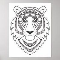 Tigre blanc 2 inspiré