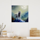 Poster Tigre blanc chinois (24) (Cuisine)