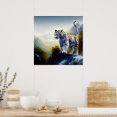 Poster Tigre blanc chinois (28) (Cuisine)