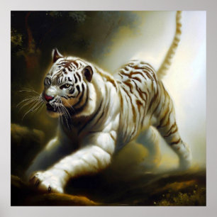 Poster Tigre blanc chinois (34)