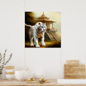 Poster Tigre blanc chinois (35) (Cuisine)