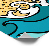 Poster Tigre blanc de Feng (Coin)