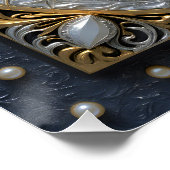 Poster Tigre bleu (Coin)