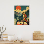 Poster Tigre coréen (Cuisine)