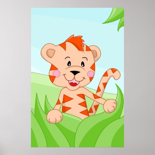 Poster Tigre d'Afrique (Devant)