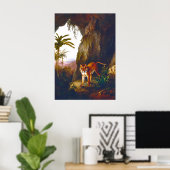 Poster Tigre dans une grotte ,Beaux-arts (Bureau à domicile)