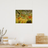 Poster Tigre dans une tempête tropicale 1891 (Cuisine)