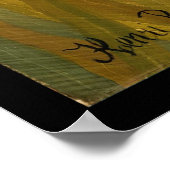 Poster Tigre dans une tempête tropicale- Henri Rousseau (Coin)