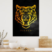 Poster Tigre de fer (Cuisine)