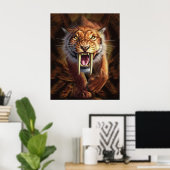 Poster Tigre de Sabertooth (Bureau à domicile)