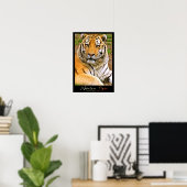 Poster Tigre de Sibérie (Bureau à domicile)