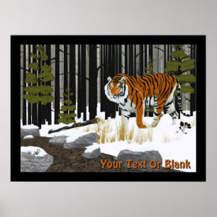 Poster Tigre de Sibérie