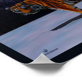 Poster Tigre de Sibérie (Coin)