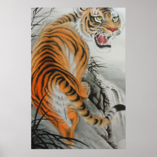 Poster Tigre du Bengale