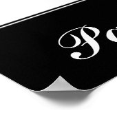 Poster Tigre, En Attente_ (Coin)