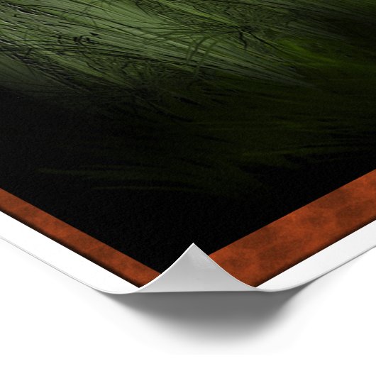 Poster tigre et petits (Coin)