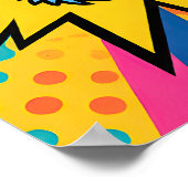Poster Tigre Féroce Pop Art (Coin)