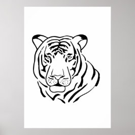 Poster Tigre Gratiffi