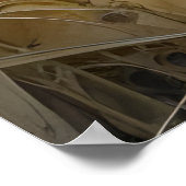 Poster Tigre majestueux en aquarelle (Coin)