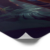 Poster Tigre Majestueux En Forêt (Coin)