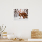 Poster Tigre mère et fils (Cuisine)