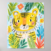 Poster Tigre mignon (Devant)