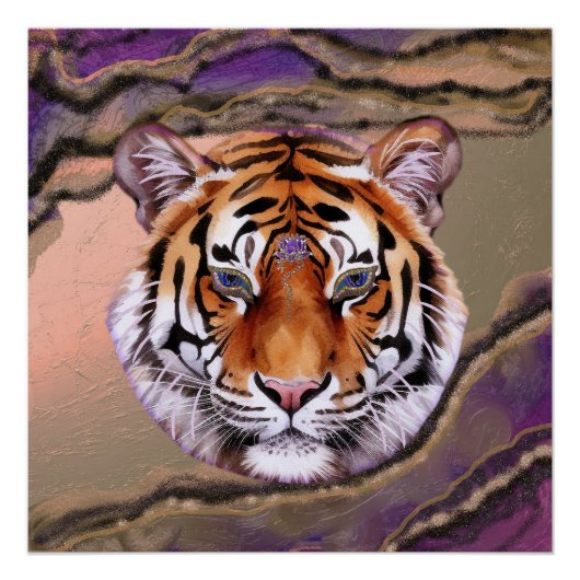 Poster Tigre mystique 2 (Devant)