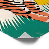 Poster tigre orange (Coin)