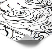 Poster Tigre sage (Coin)