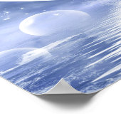 Poster Tigre sur la lune (Coin)