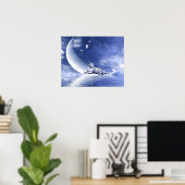 Poster Tigre sur la lune (Bureau à domicile)
