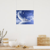 Poster Tigre sur la lune (Cuisine)