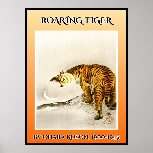 Poster Tigre torride (Devant)