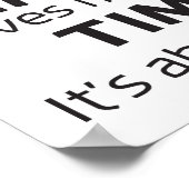 Poster - Tijdschema's (Hoek)