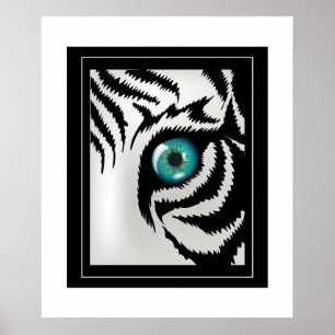Poster-tijger 20 x 24 inch poster