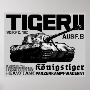 Poster tijger II