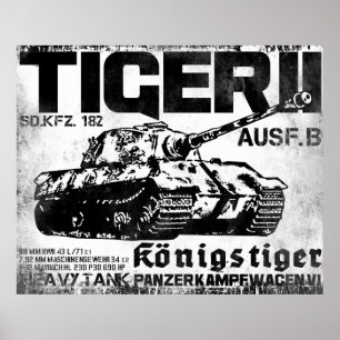 Poster tijger II