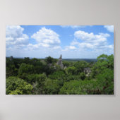 Poster Tikal du temple V (Devant)