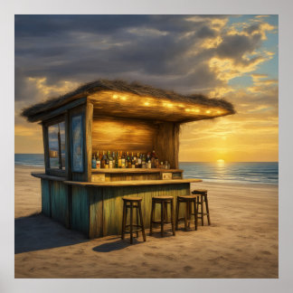 Poster Tiki Bar - 4 -