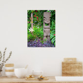 Poster Tiki dans le jardin (Cuisine)