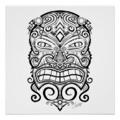 Poster Tiki mask (Devant)