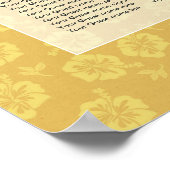 Poster Tiki Time Luau Summer Beach Wedding (Coin)