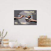 Poster Tikkun Olam...Réparer le monde (Cuisine)