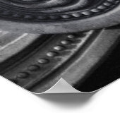 POSTER TILE DU TOIT DU TEMPLE YAKUSHI-JI (Coin)